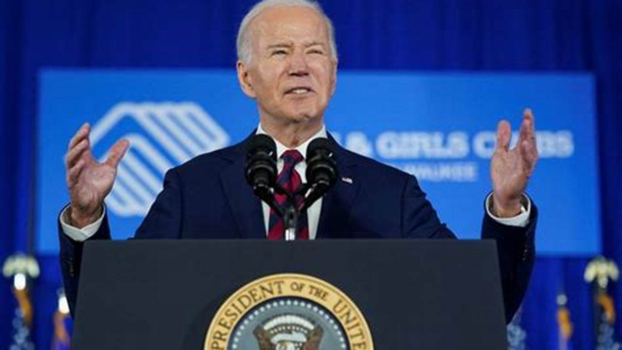 President Joe Biden Had A Marginal 1 Percentage Point Lead Over Donald Trump Ahead Of The November Presidential Election., 2024