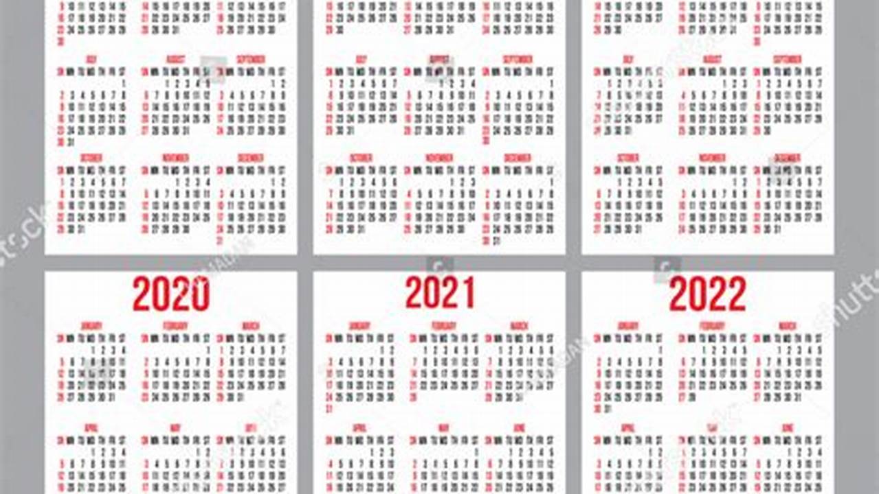 Previous And Forward Year Reverse Calendars On The Back., 2024