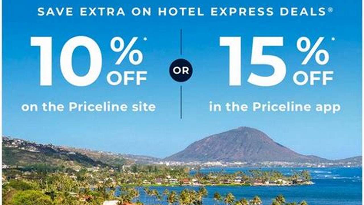 Priceline Hotel Coupon Code 2024