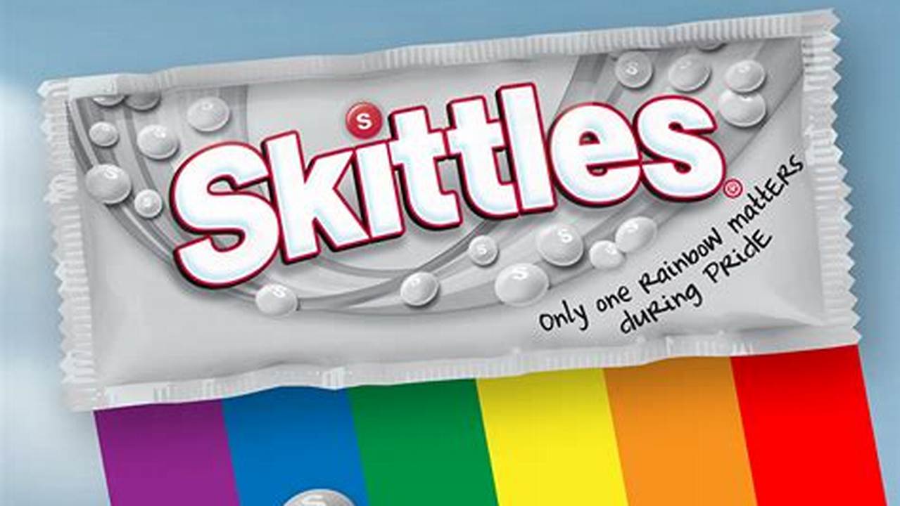 Pride Skittles 2024