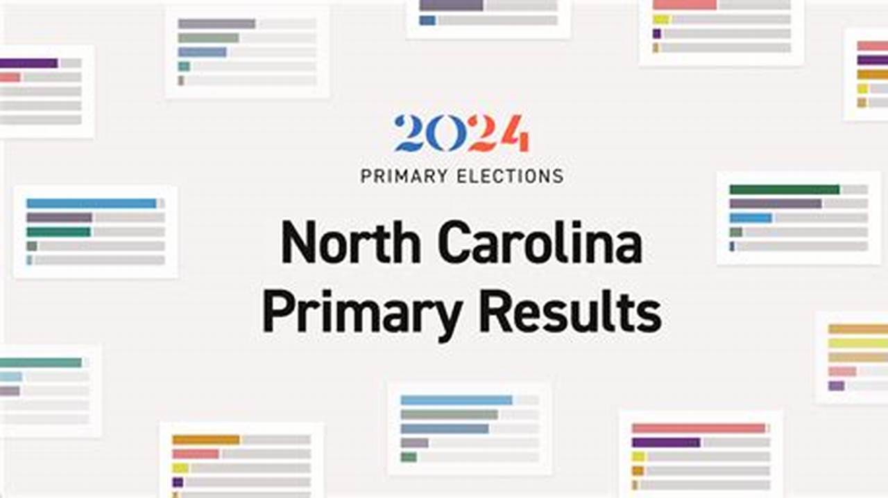 Primary Election Results 2024 North Carolina Governor
