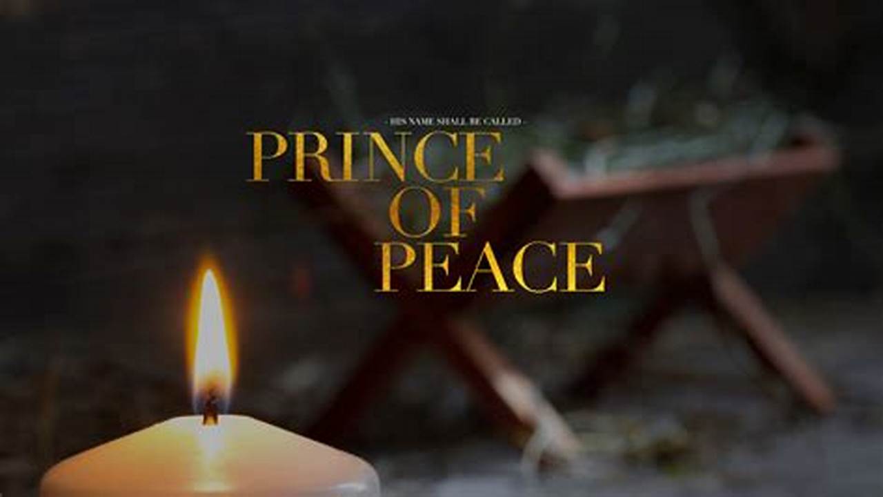 Prince Of Peace 2024 Calendar Google