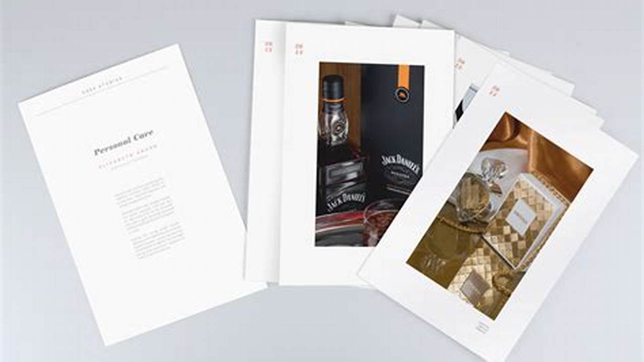 Print Finishes, Brochure Template