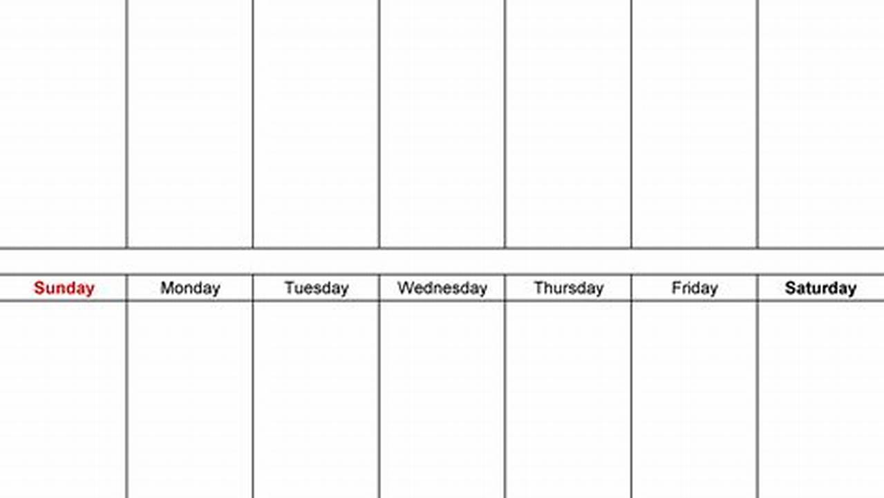 Printable Calendar 2 Weeks Per Page
