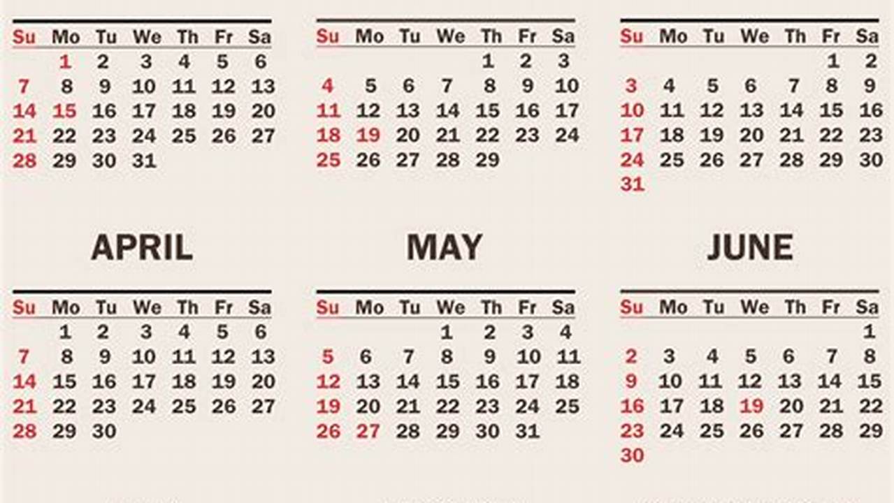 Printable Calendar 2024 - 2024