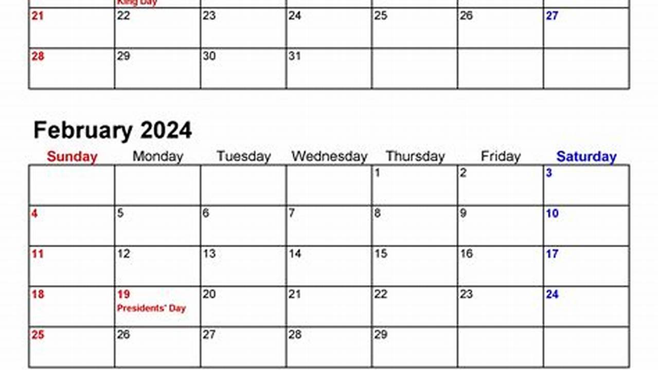 Printable Calendar 2024 Quarterly