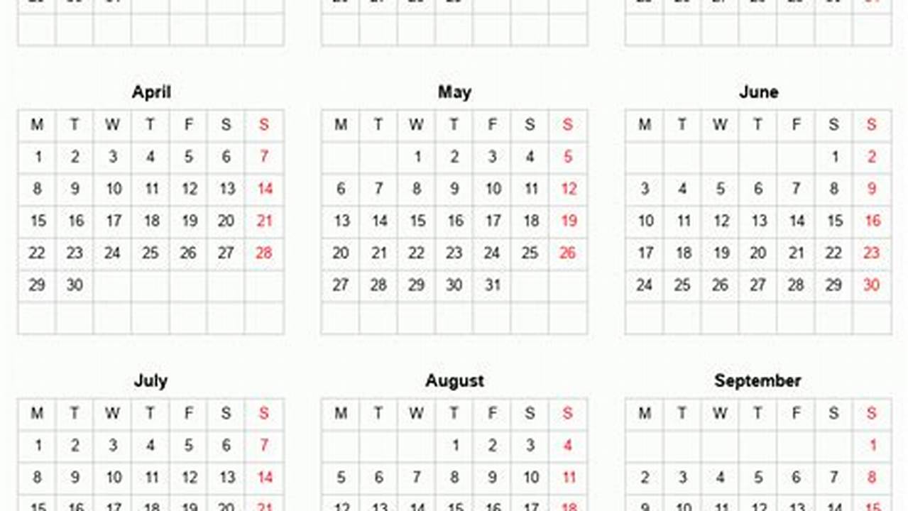 Printable Calendar For 2024 Without Download