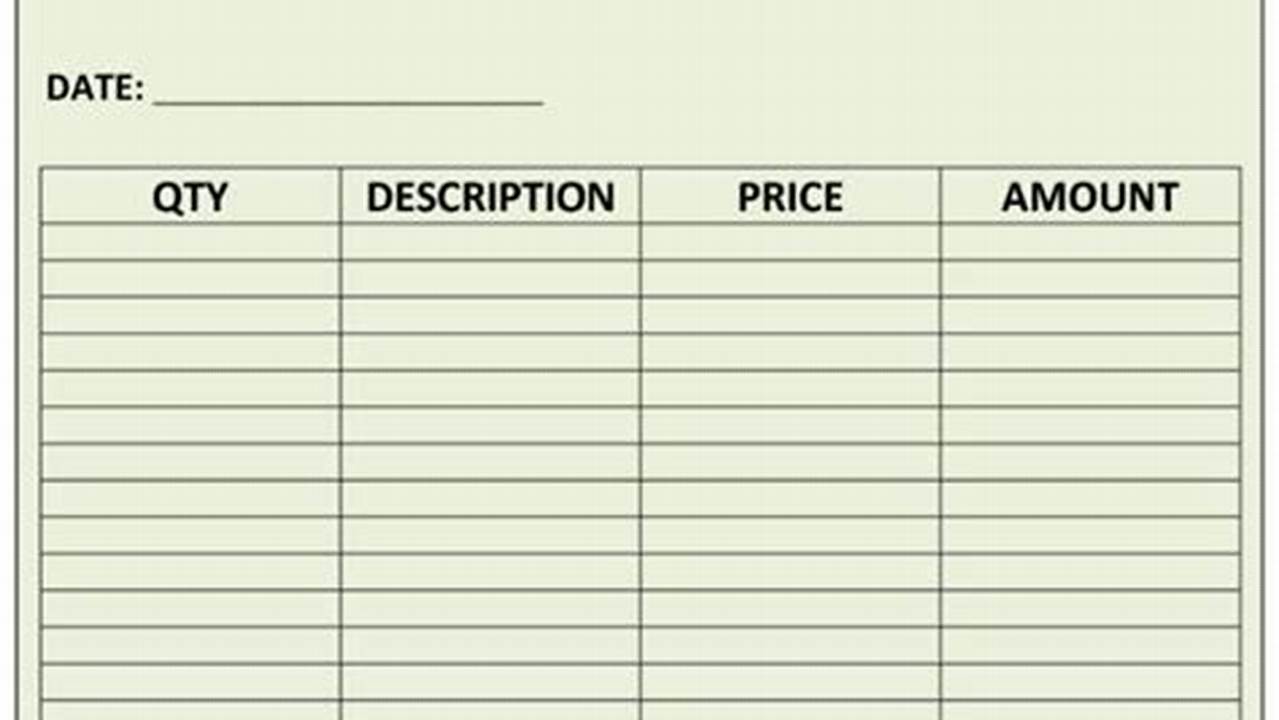 Printable Sales Receipt Templates: Free Download and Customization Tips