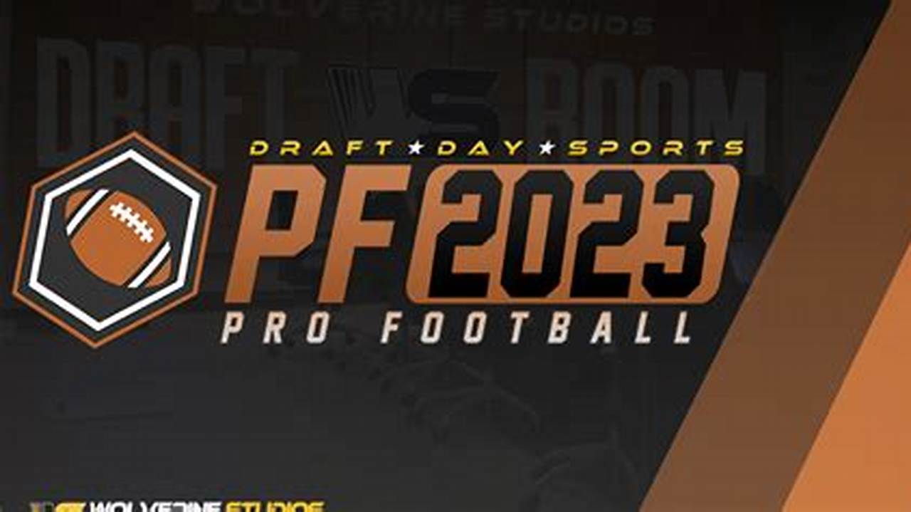 Pro Football 2023 Puts You In Control Of Your Favorite Pro Football Franchise., 2024