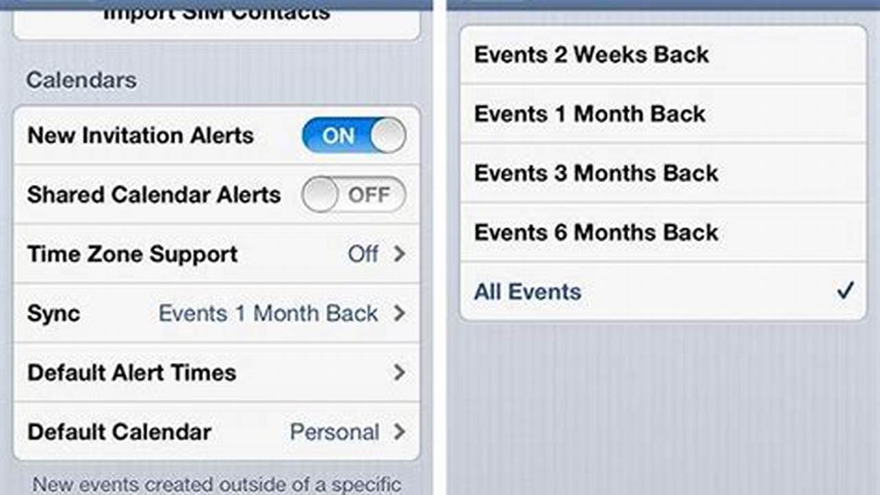 Problems With Iphone Calendar