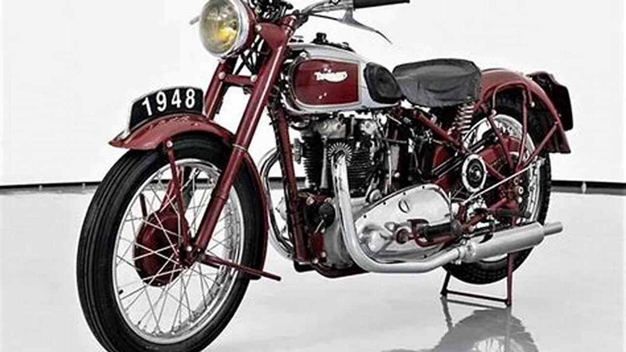 Produced From 1948 To 1965, Motorcycle