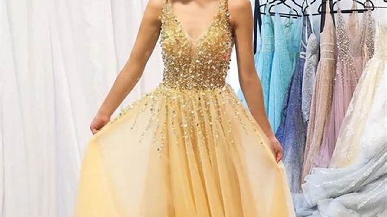 Prom Dresses 2024 Yellow