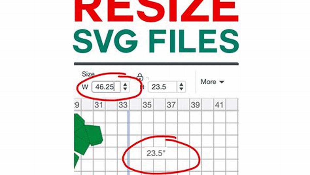 Proportional Resizing, Free SVG Cut Files