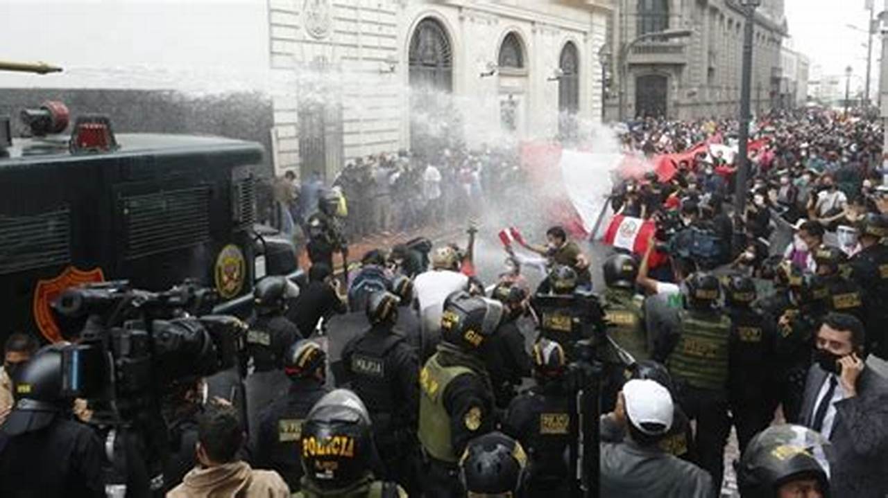 Protestas En Peru 2024