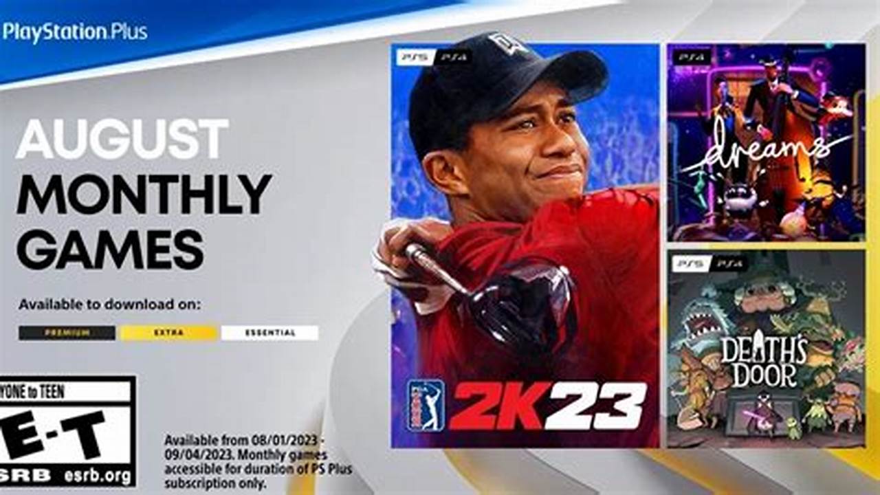 Ps Plus Monthly Games August 2024