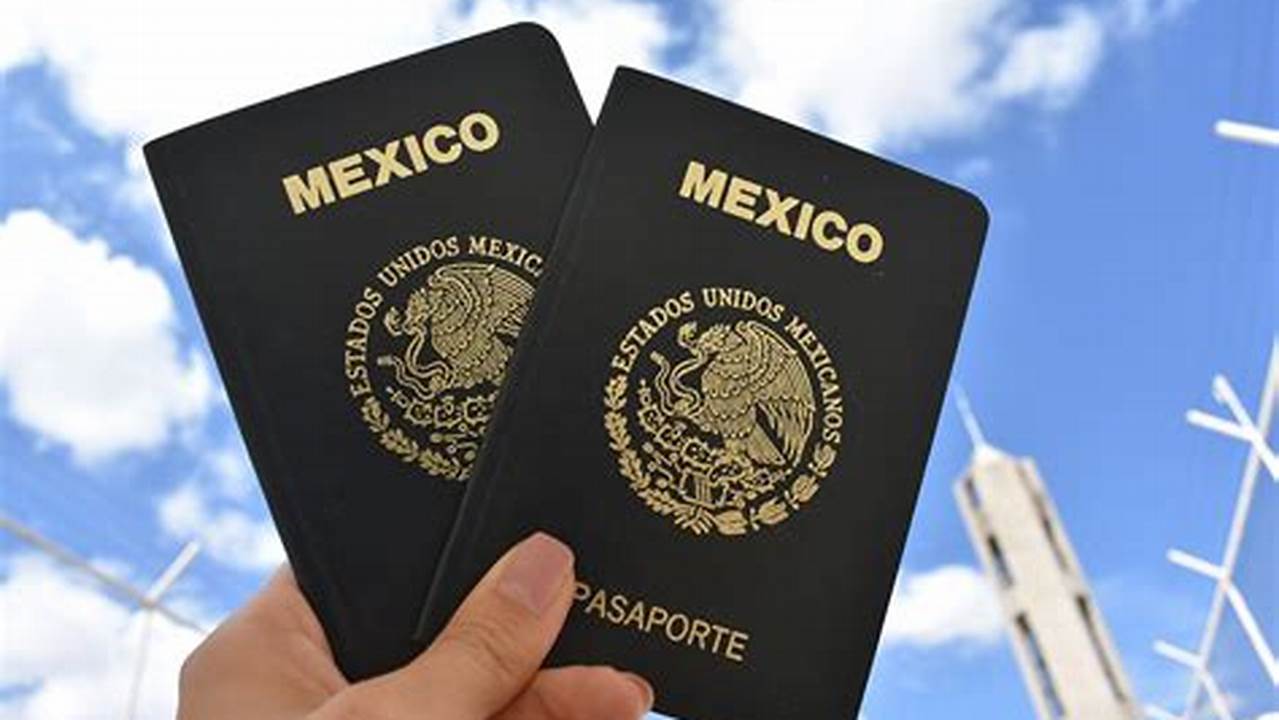 Puedo Viajar Con Pasaporte Mexicano En Estados Unidos 2024