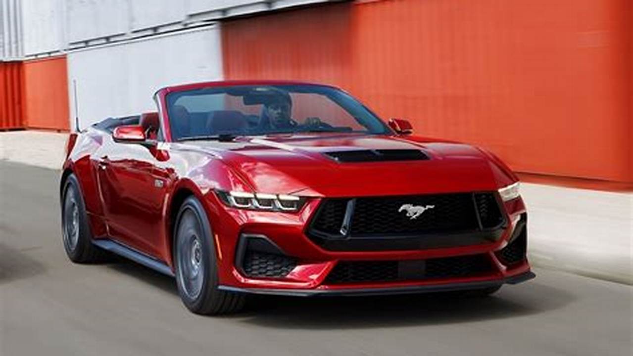 Purchase The New 2024 Ford Mustang Convertible Gt Premium, Starting At $62,573., 2024