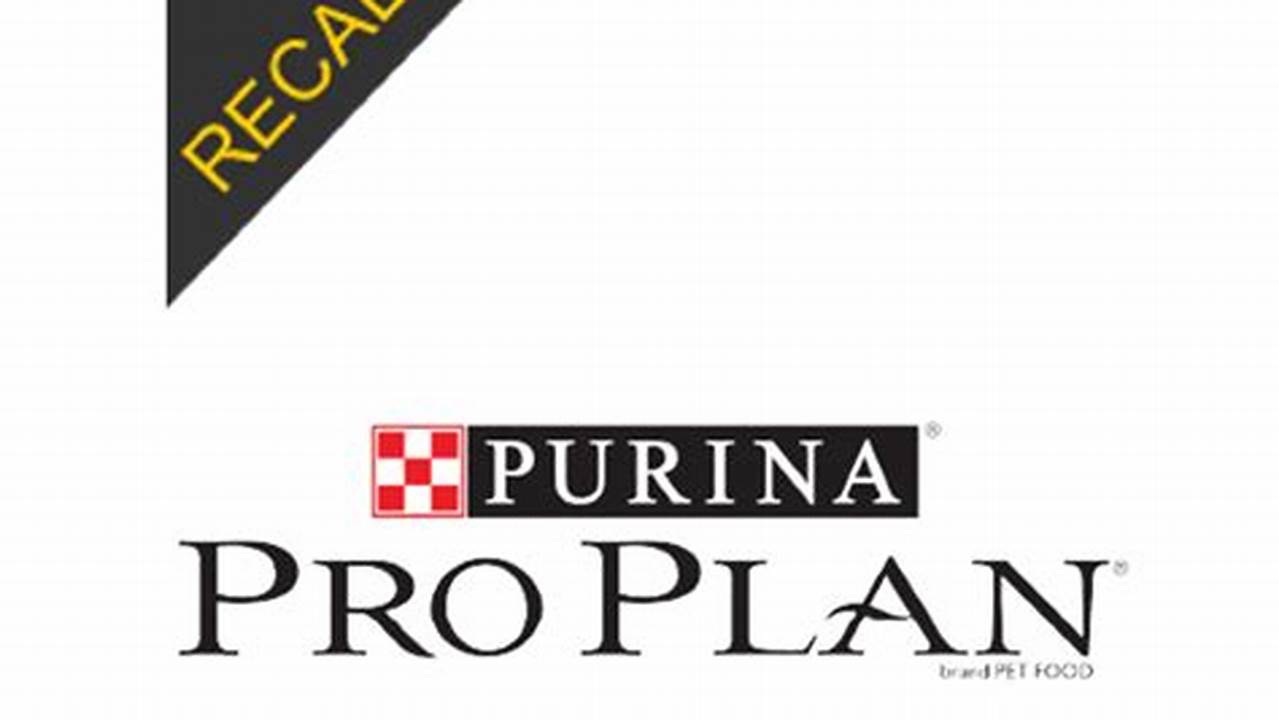 Purina Dog Food Recall 2024 List Printable
