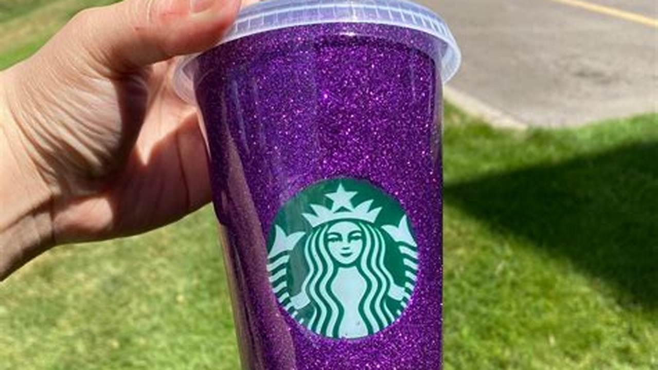 Purple Starbucks Cup 2024