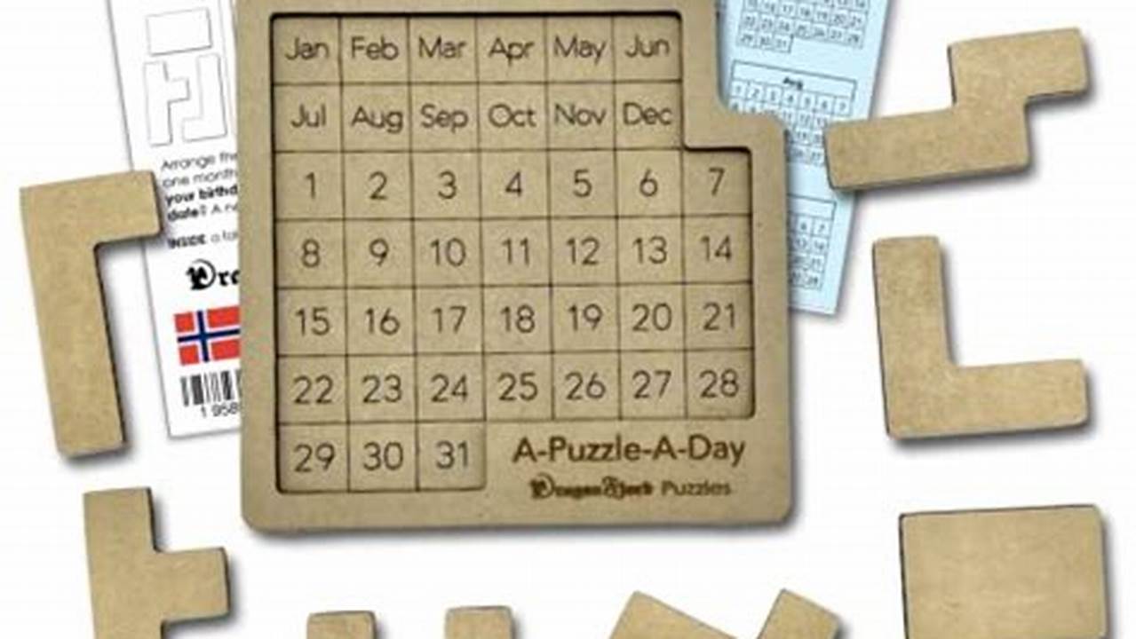 Puzzle A Day Calendar 2024 Calendar Google