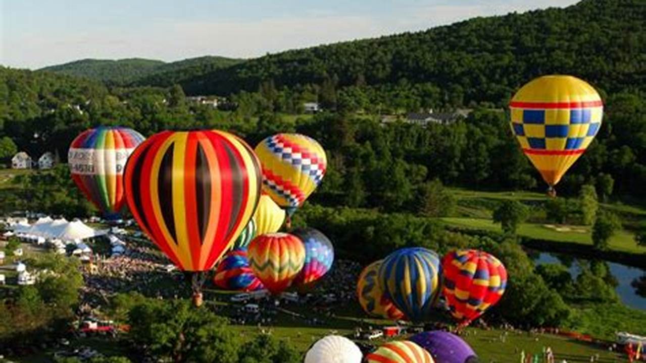 Look Up And Be Amazed: Quechee Balloon Festival 2024