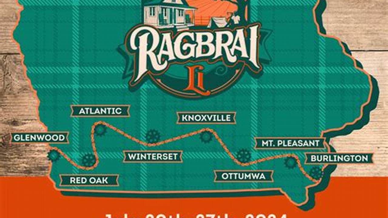 Ragbrai Route 2024