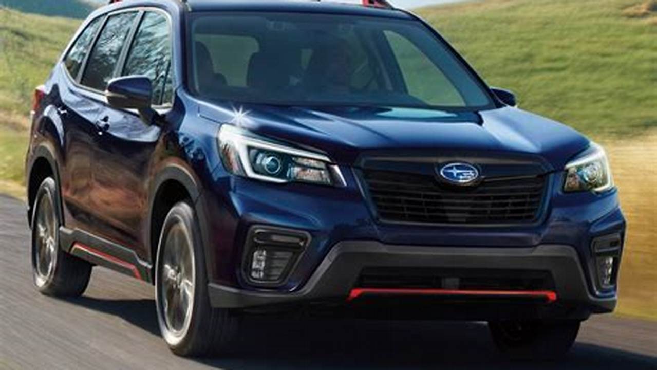 Raising The Score By Just One Point Once Again Is The 2024 Subaru Forester, Which Comes Out On Top Of Subaru&#039;s Current Suv Fleet In Terms Of Reliability., 2024