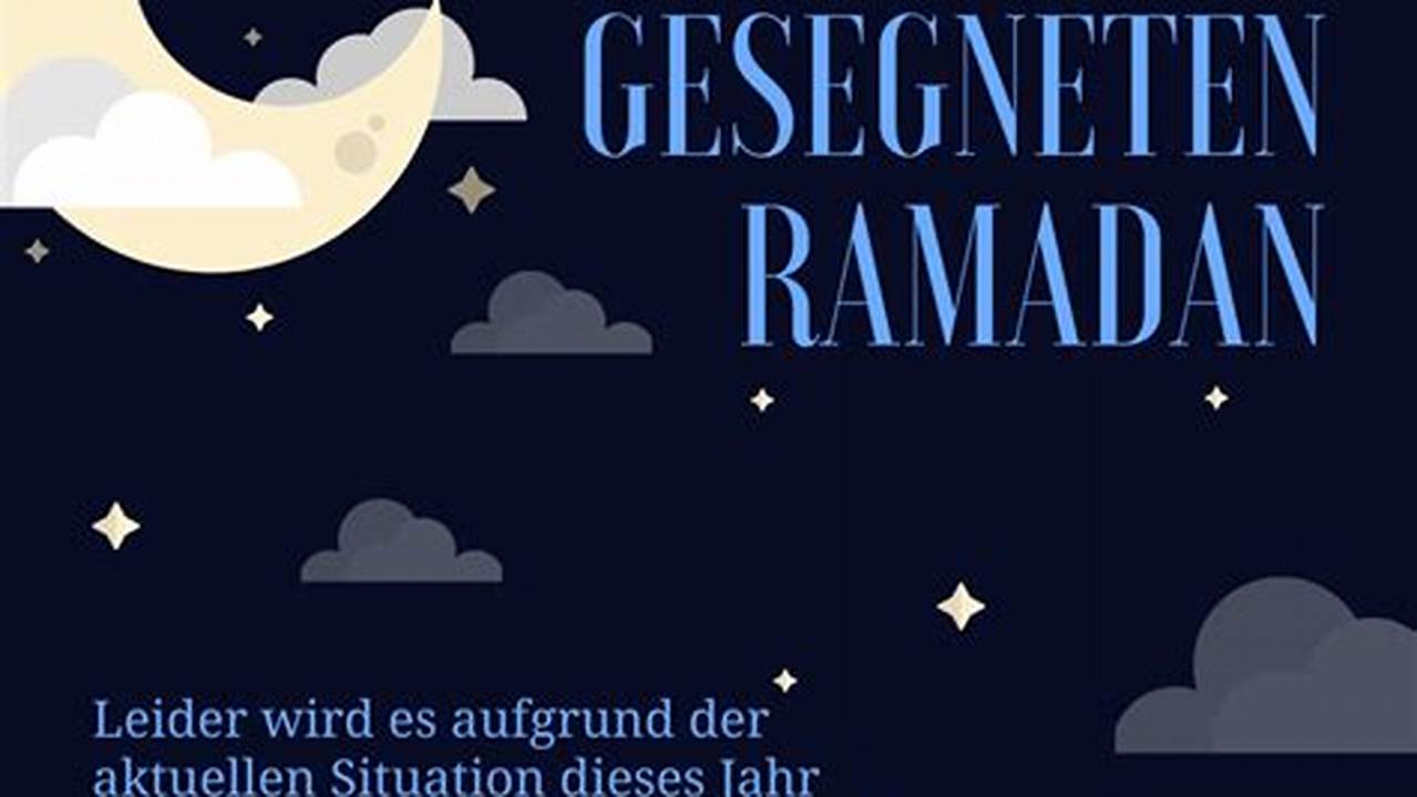 Ramadan Beginn 2024