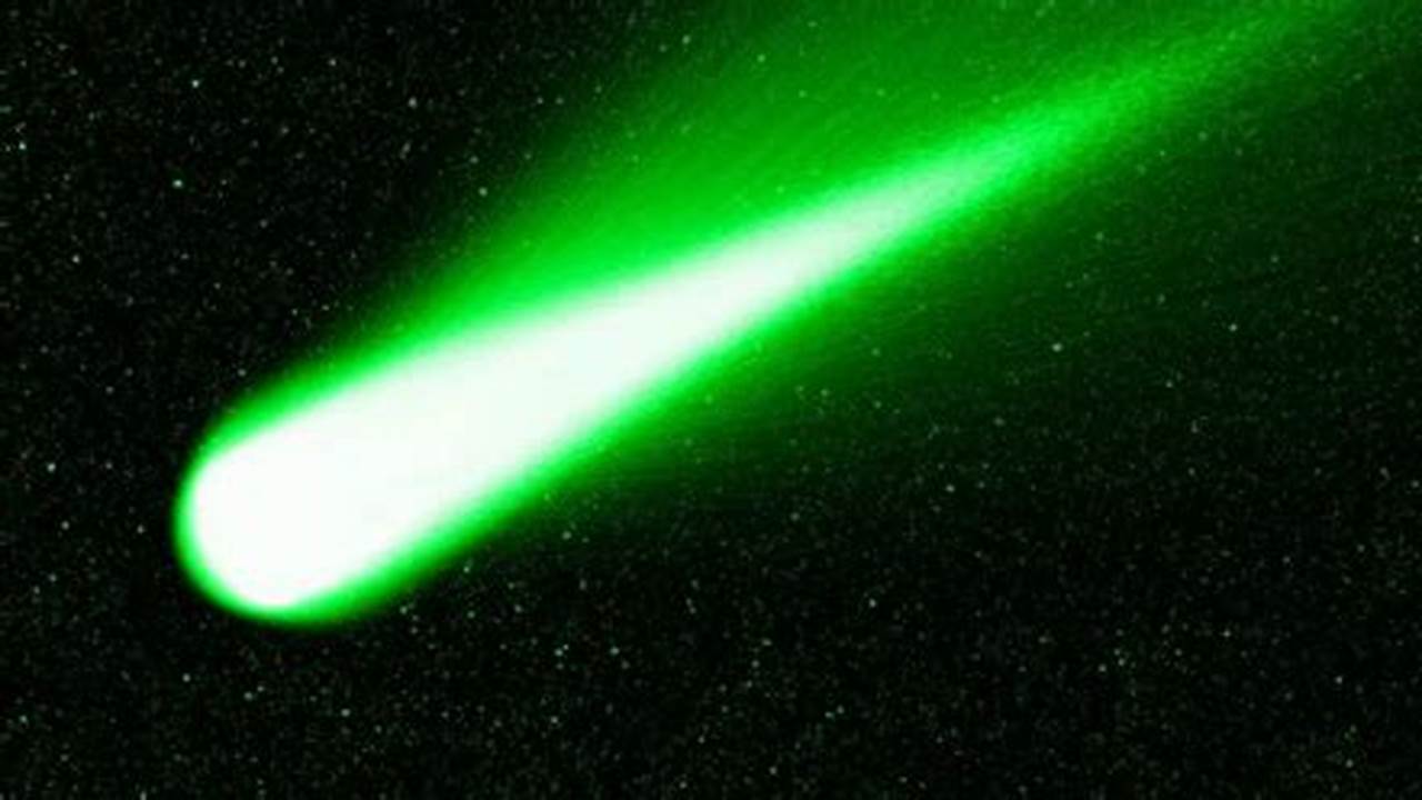 Rare Green Comet 2024 Time