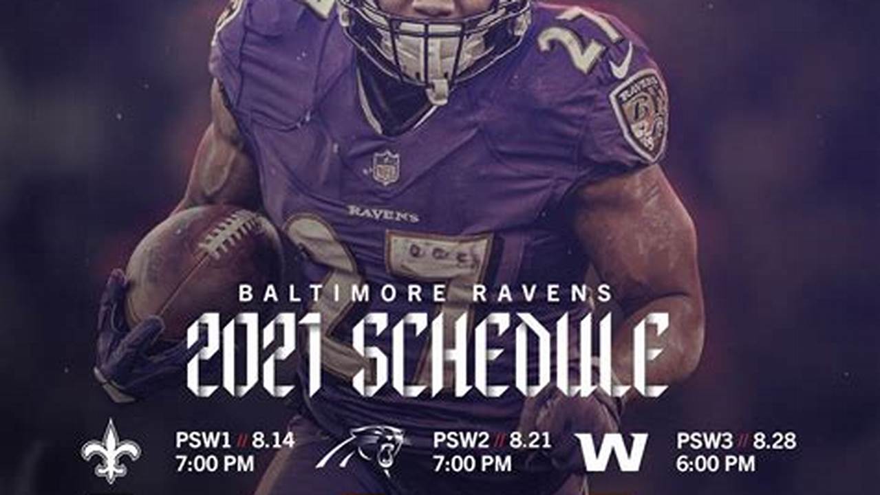Ravens Uniform Schedule 2024 Calendar