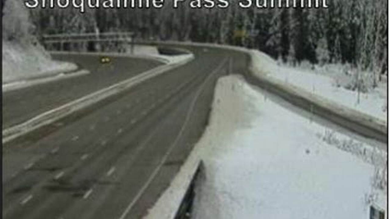 Real-Time Traffic Wsdot Snoqualmie