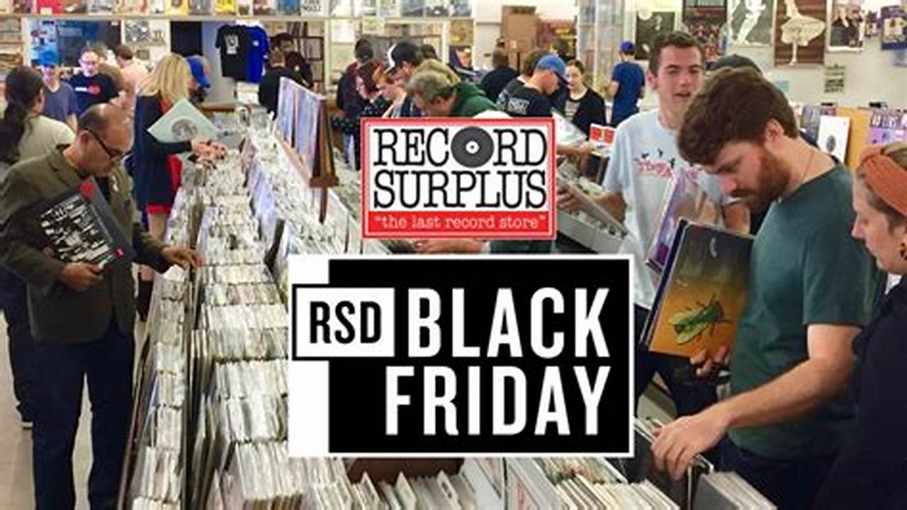 Record Store Day Black Friday 2024