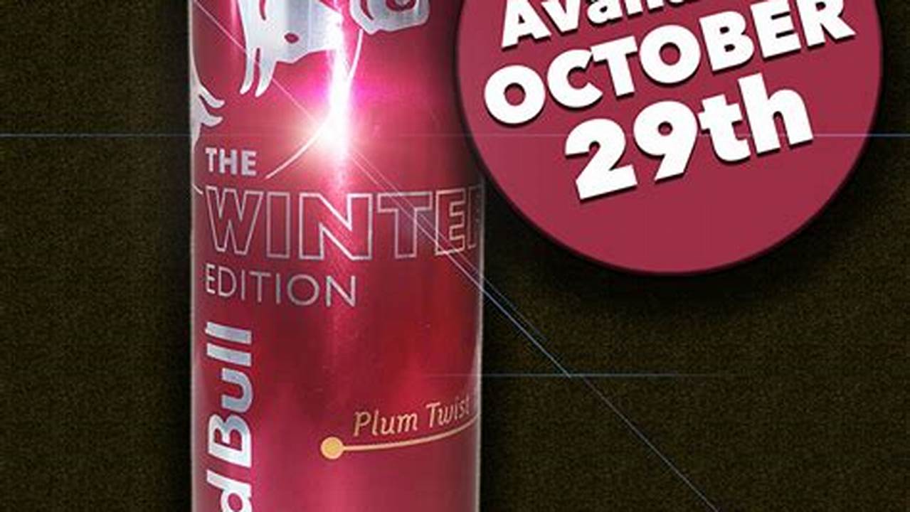 Red Bull Winter Flavor 2024 Release Date