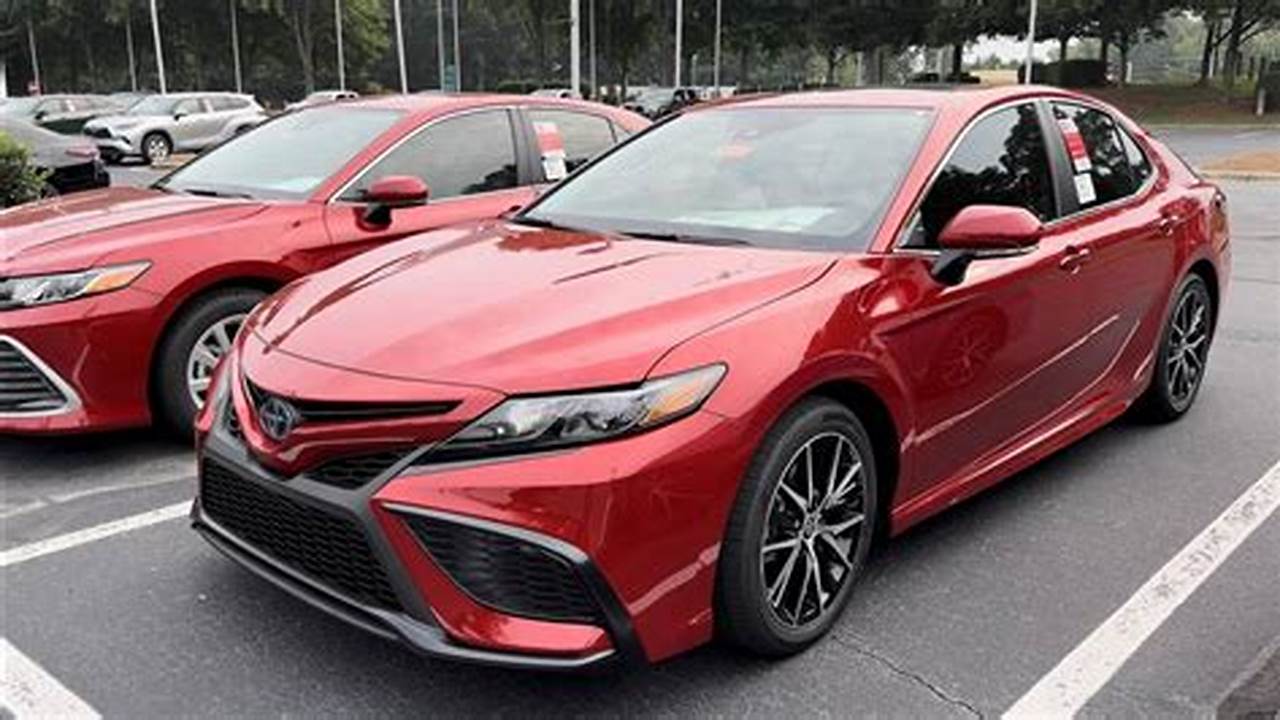 Red Camry 2024