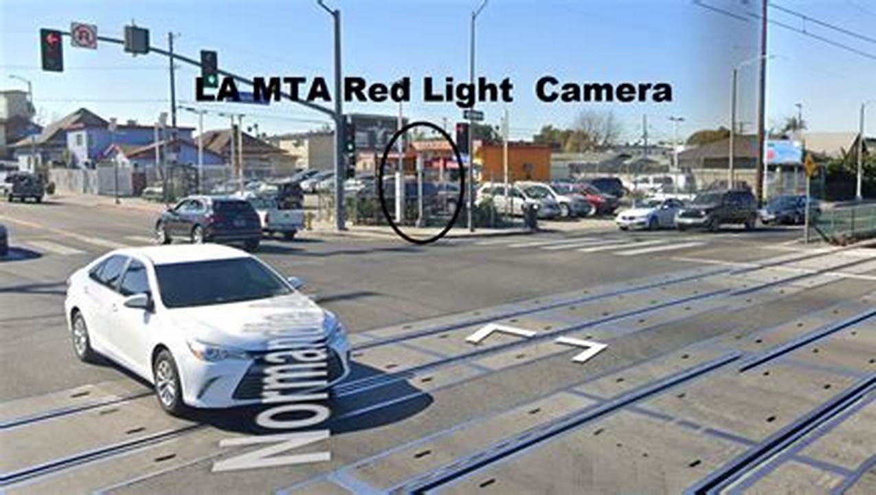Red Light Camera Ticket Los Angeles 2024