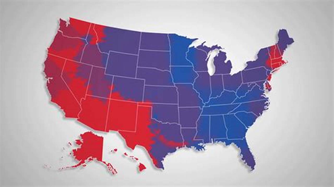Red Vs Blue States 2024