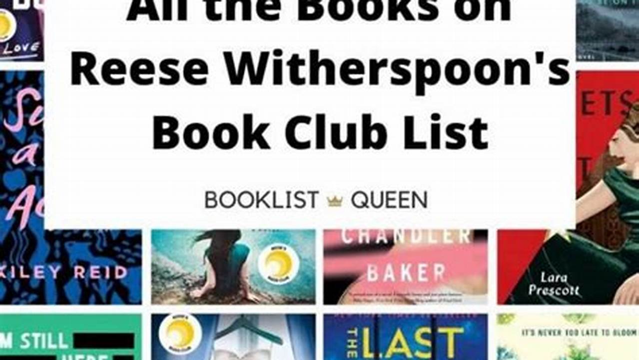 Reese's Book Club 2024