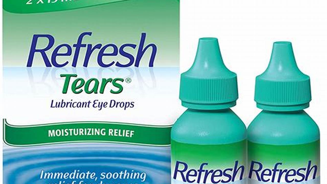 Refresh Eye Drops Recall 2024
