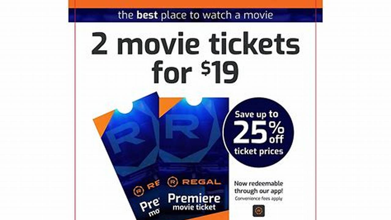 Regal Promo Code 2024