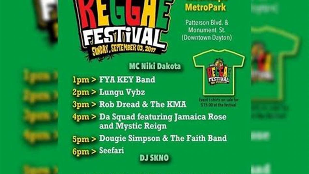 Reggae Festival 2024 Dayton Ohio Meaning