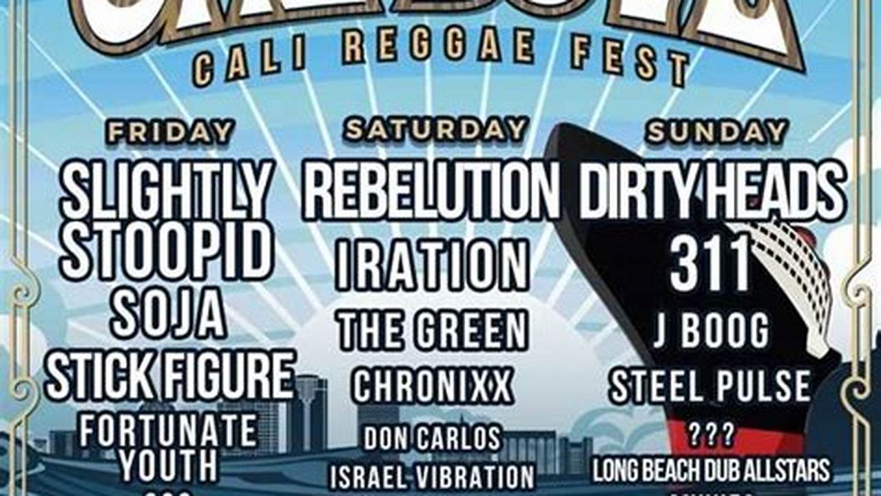 Reggae Festivals California 2024