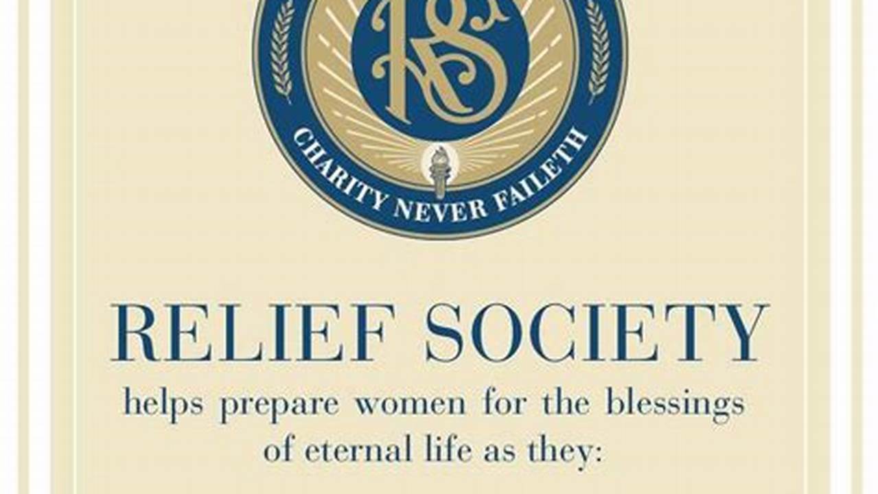 Relief Society Handbook 2024-2024