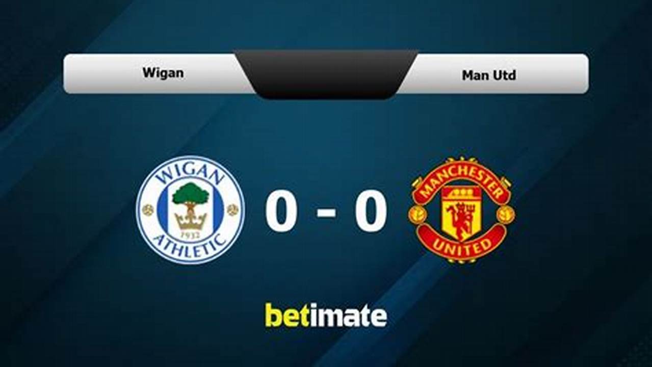Relive The Draw Live Below Plus Get The Latest Odds And Tips For Wigan Vs Man Utd Right Here, 2024