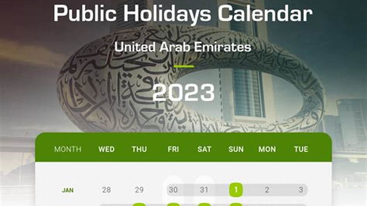 Remaining Holidays Announced In The Uae For 2024 Include, 2024