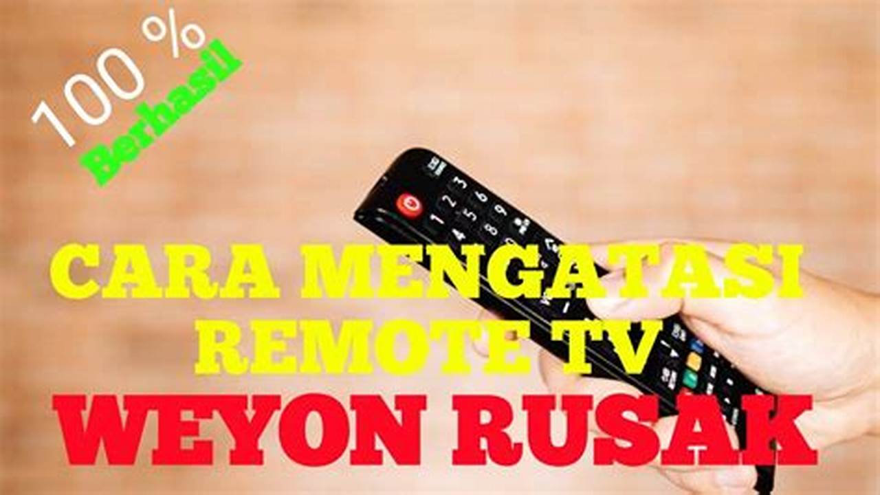 Remote TV Rusak, Gambar