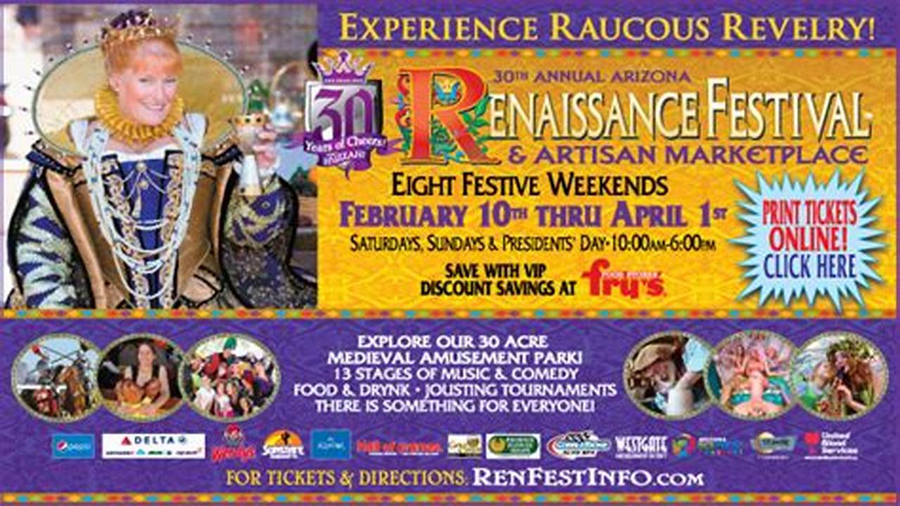 Renaissance Festival Discount Tickets Heb