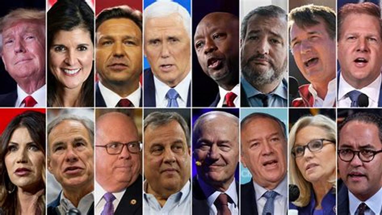 Republican Presidential Candidates 2024 List