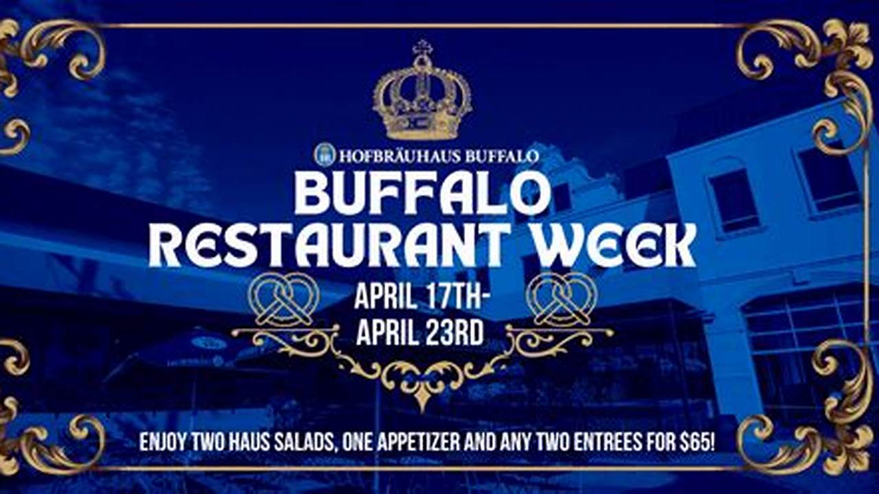Restaurant Week Buffalo Ny 2024 Lok