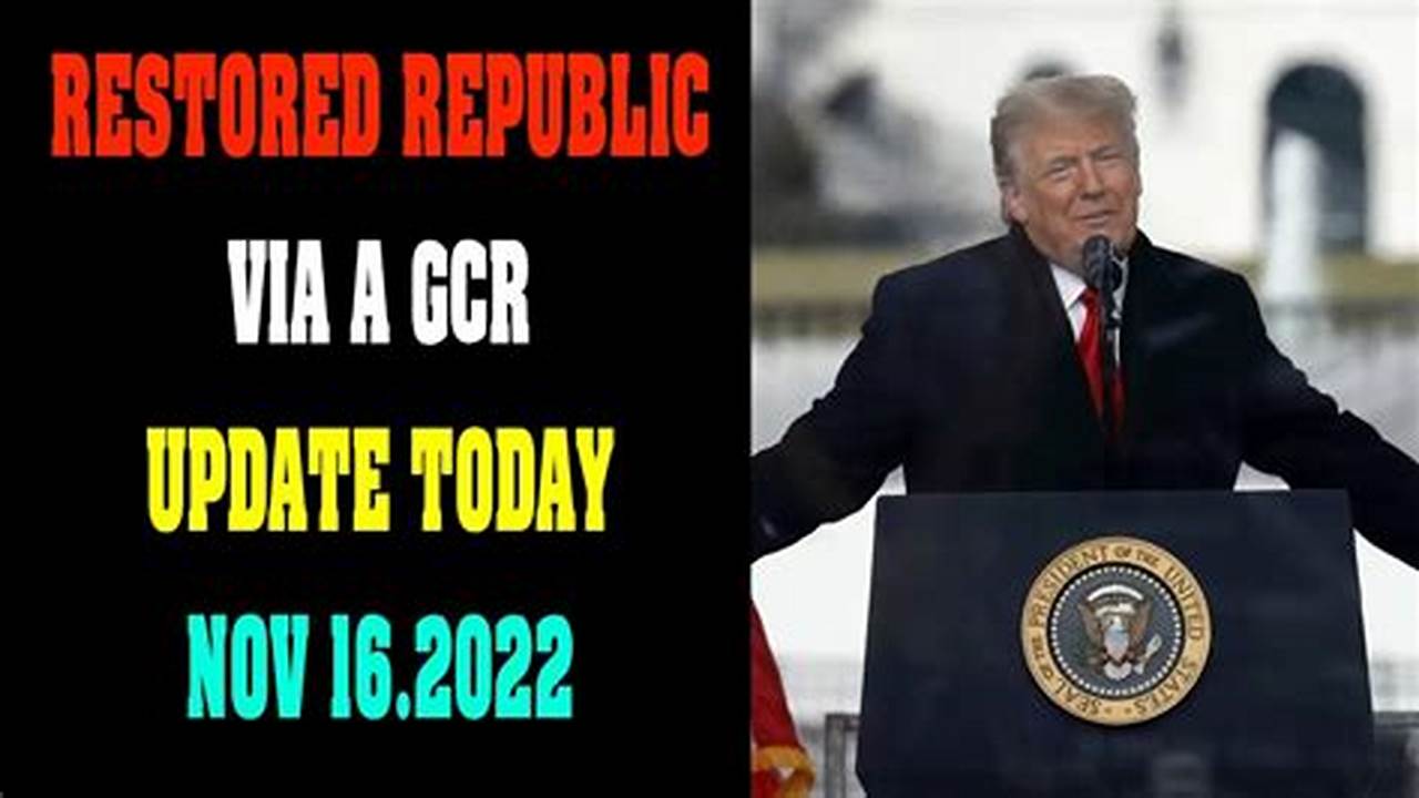 Restored Republic April 9 2024