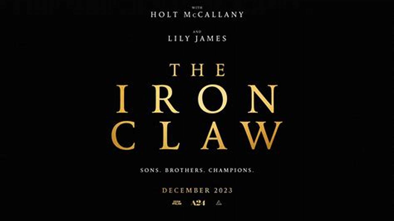 Review The Iron Claw 2023: An Emotional and Gripping Family Drama